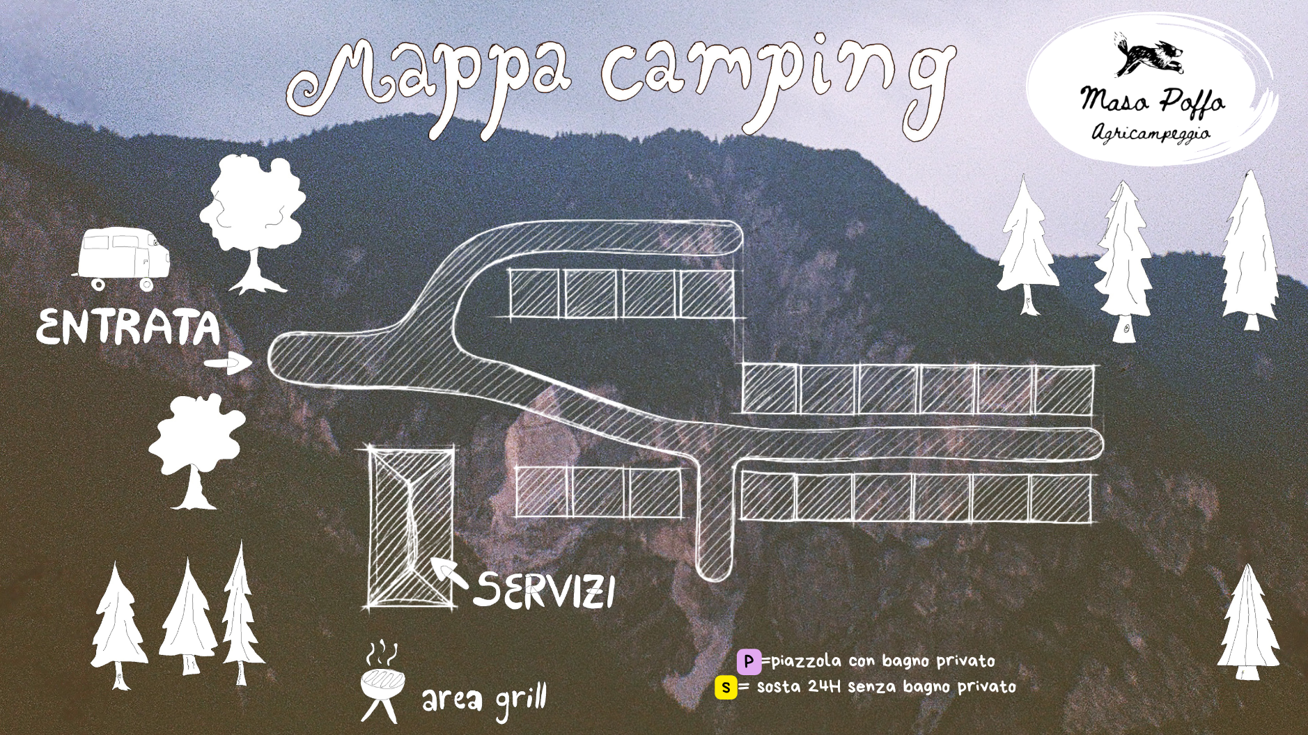 Mappa camping